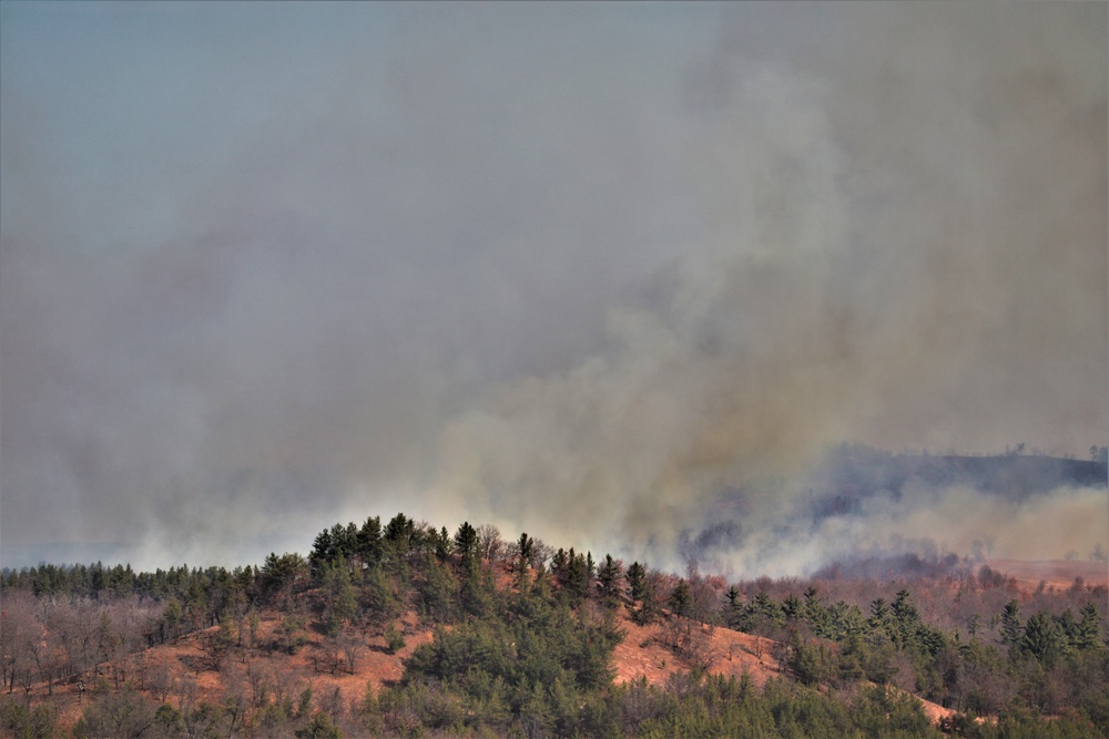 Fort McCoy personnel continue natural resources management through prescribed burns