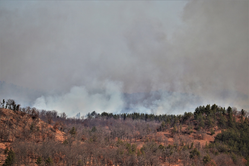 Fort McCoy personnel continue natural resources management through prescribed burns