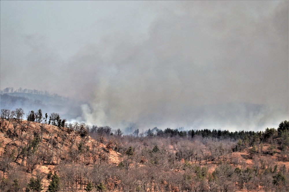 Fort McCoy personnel continue natural resources management through prescribed burns