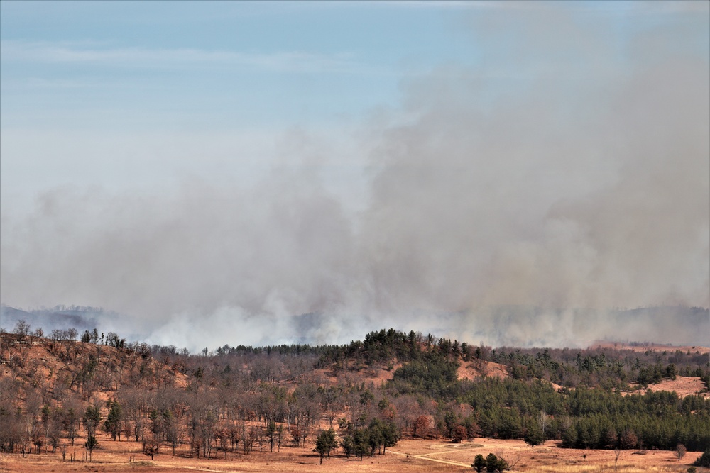 Fort McCoy personnel continue natural resources management through prescribed burns