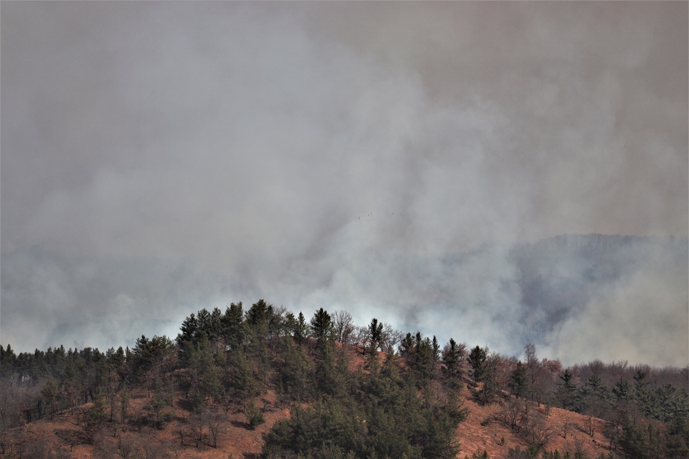 Fort McCoy personnel continue natural resources management through prescribed burns