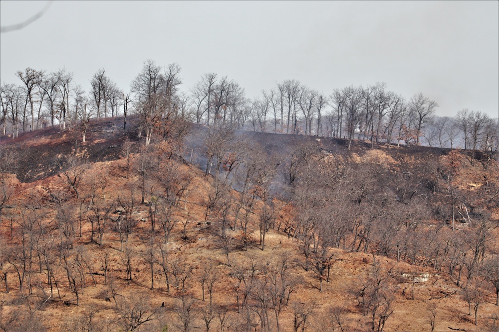 Fort McCoy personnel continue natural resources management through prescribed burns