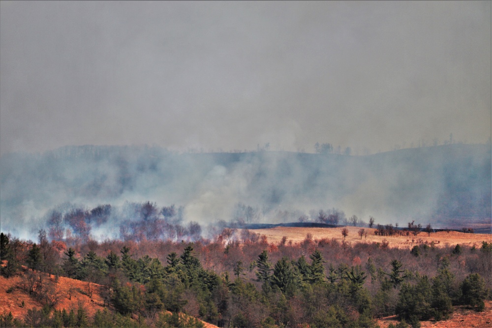 Fort McCoy personnel continue natural resources management through prescribed burns