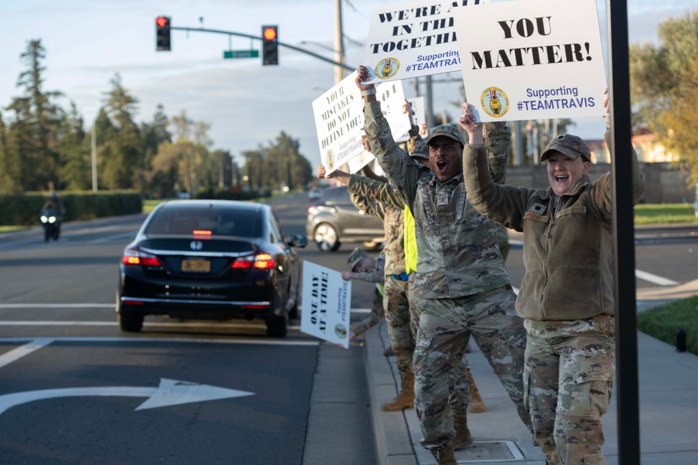 Team Travis lets Airmen know 'You Matter'