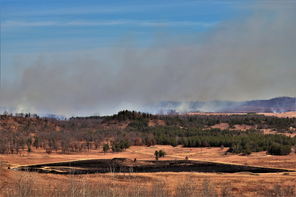 Fort McCoy personnel continue natural resources management through prescribed burns