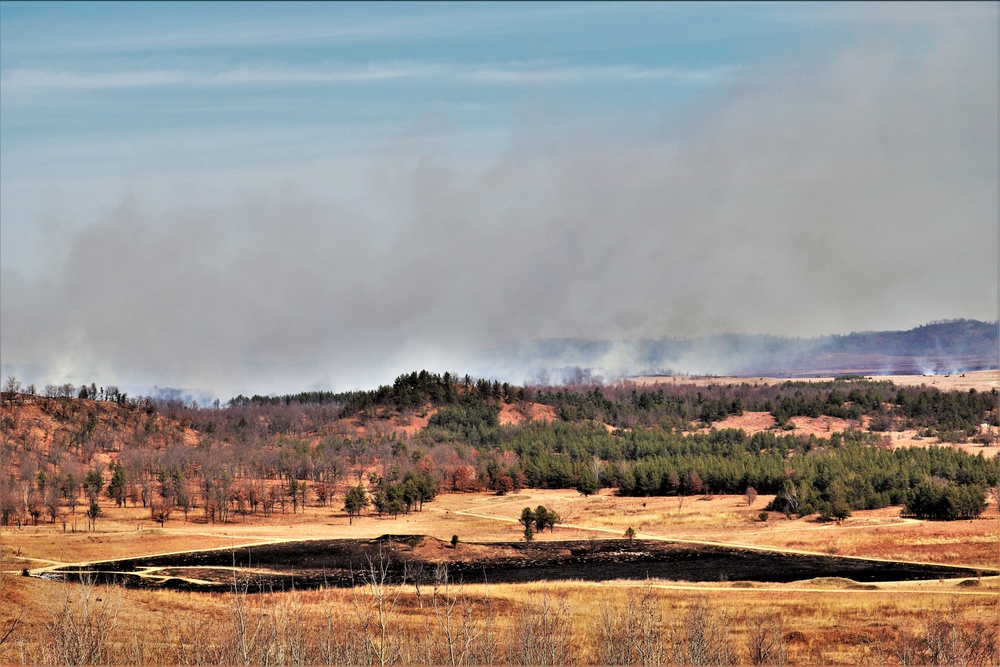 Fort McCoy personnel continue natural resources management through prescribed burns