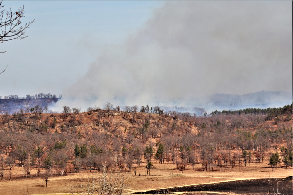 Fort McCoy personnel continue natural resources management through prescribed burns