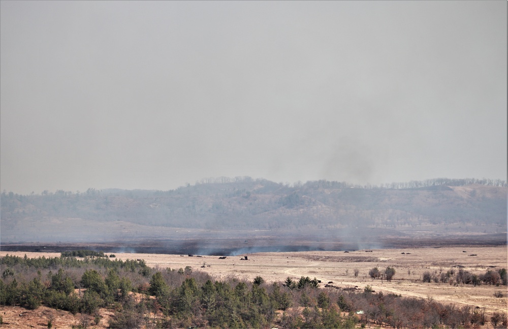 Fort McCoy personnel continue natural resources management through prescribed burns