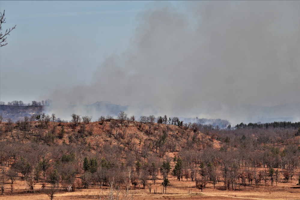 Fort McCoy personnel continue natural resources management through prescribed burns