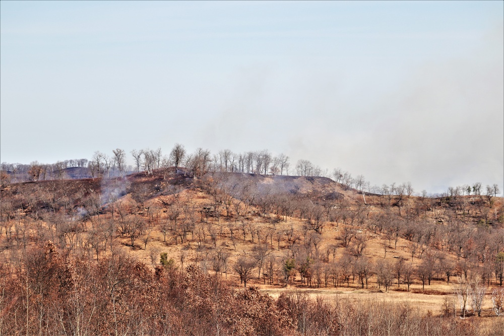 Fort McCoy personnel continue natural resources management through prescribed burns