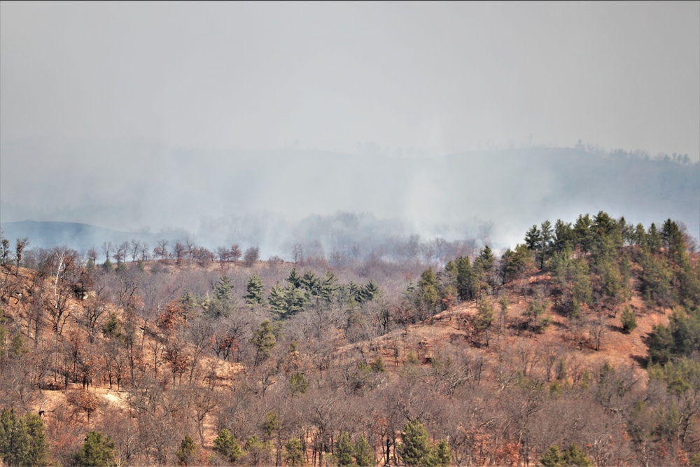 Fort McCoy personnel continue natural resources management through prescribed burns