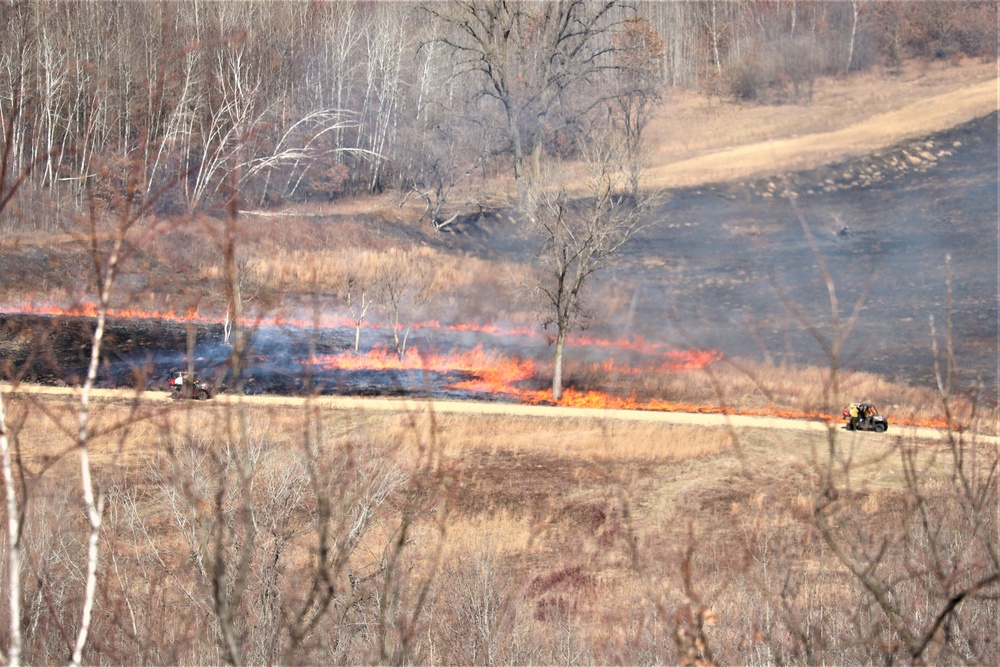 Fort McCoy personnel continue natural resources management through prescribed burns