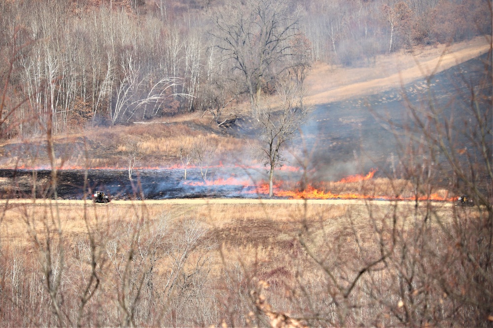 Fort McCoy personnel continue natural resources management through prescribed burns