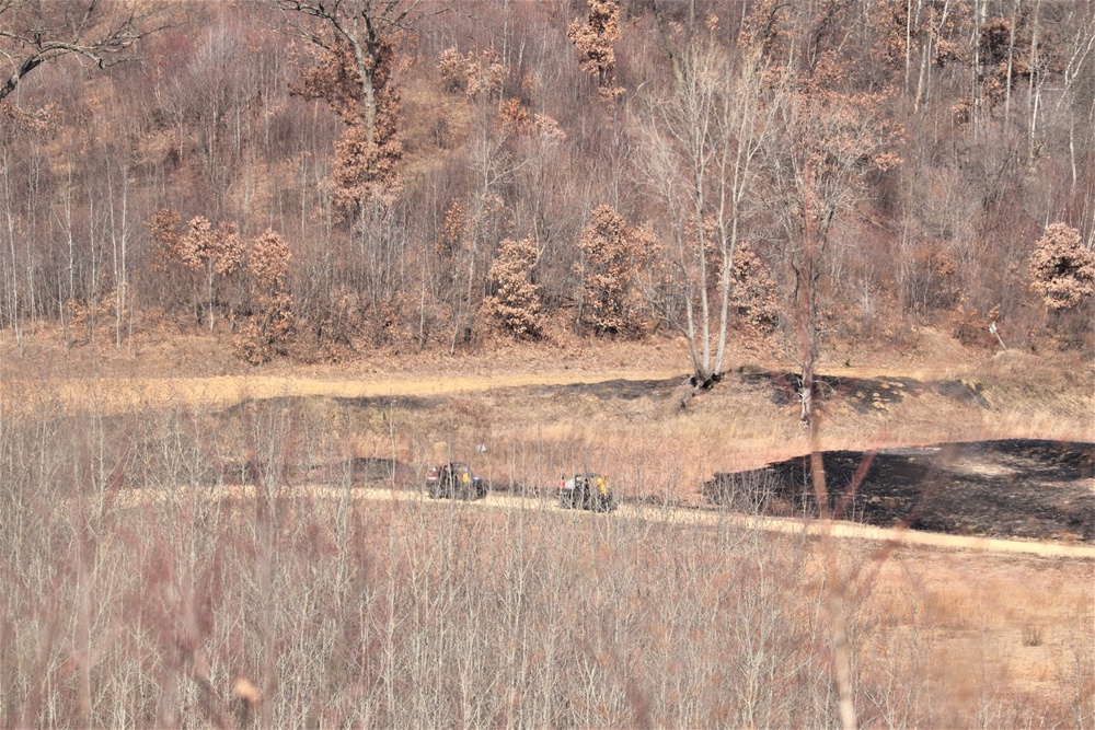 Fort McCoy personnel continue natural resources management through prescribed burns