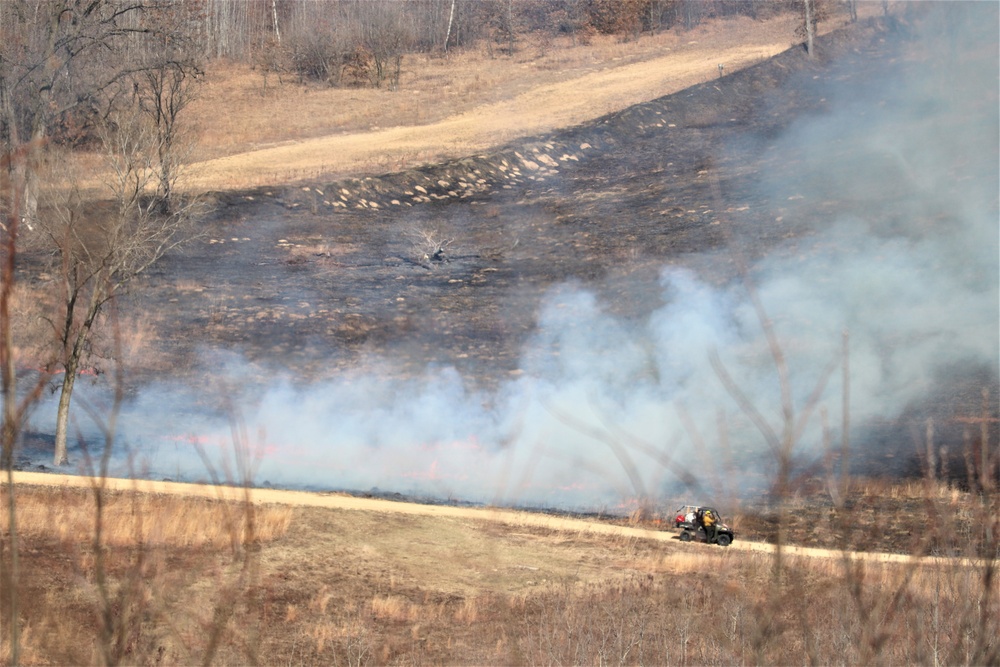 Fort McCoy personnel continue natural resources management through prescribed burns