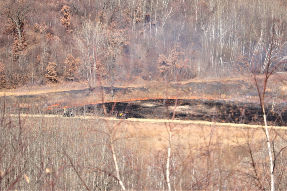 Fort McCoy personnel continue natural resources management through prescribed burns