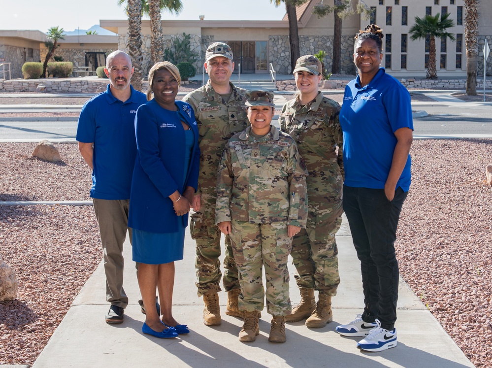 DVIDS - Images - EFMP Central Cell visits Nellis to help better the ...