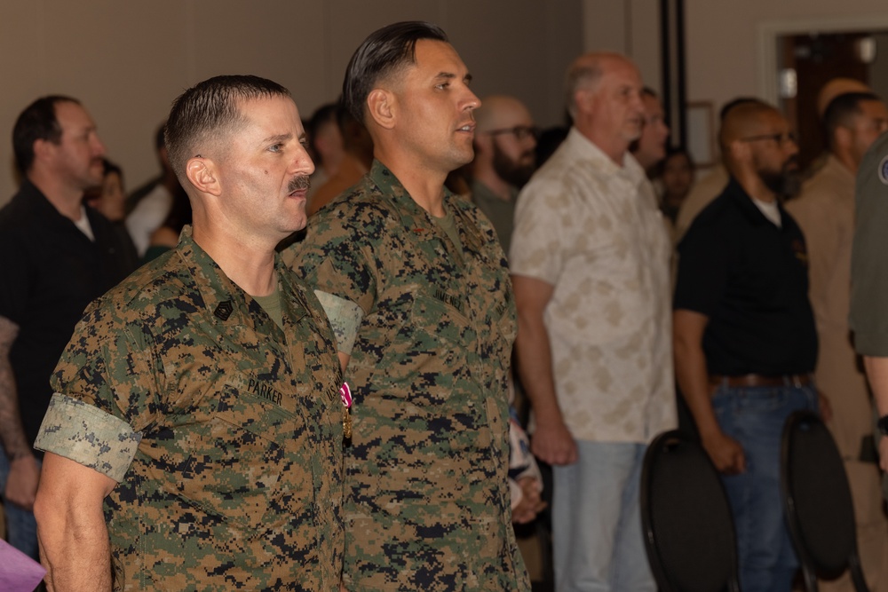 Master Sgt. James Parker Retirement