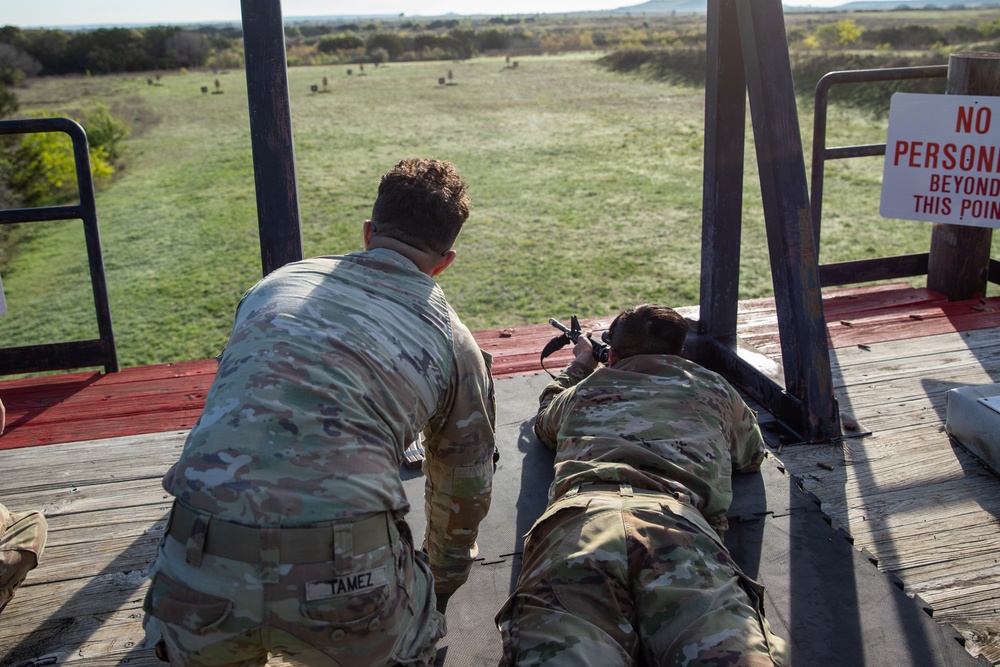 Troopers face off in 1st Cavalry Division Gunfighter Academy competition
