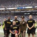 7th Infantry Division Commanding General administers oath of enlistment at Seattle Seahawks Salute to Service football game