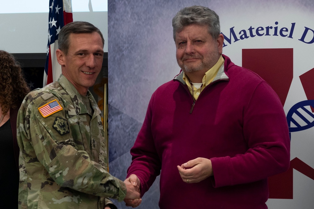 USAMMDA team gathers for command town hall, awards presentation