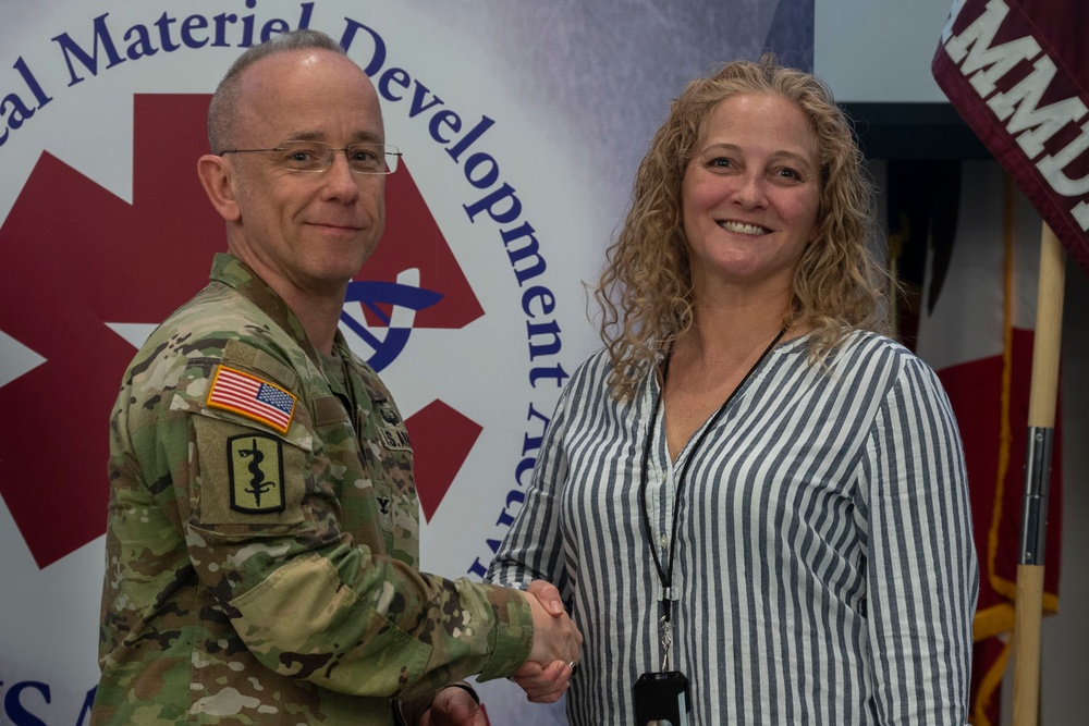 USAMMDA team gathers for command town hall, awards presentation