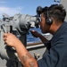 Sailors Aboard the USS Howard Stand Watch During a Surface Action Group Exercise in the Sea of Japan