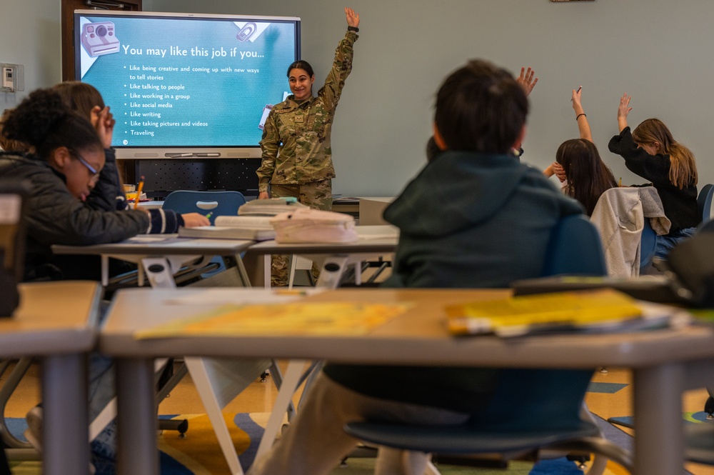 Osan Elementary School career day inspires future leaders