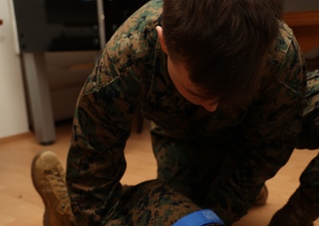 FASTEUR Trains with Marine Security Guard (MSG) Detachment Frankfurt