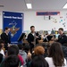 U.S. 7th Fleet Band Performs at Darby Elementary School