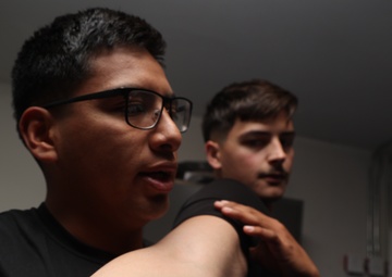 FASTEUR Trains with Marine Security Guard (MSG) Detachment Frankfurt