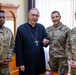 U.S. Army chaplain, religious affairs specialists meet with Polish Archbishop
