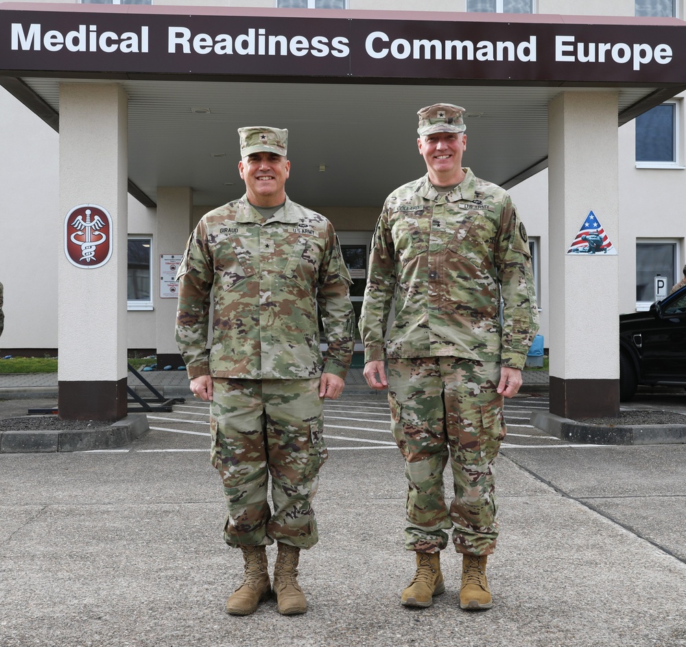 Medical Readiness Command, Europe hosts MEDCOM Deputy Commanding General (Operations)