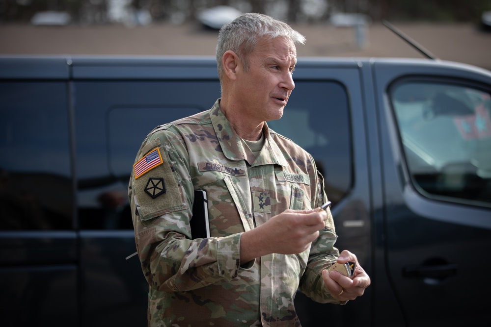 Maj. Gen. Charles Costanza Tours Maintenance Activity Kaiserslautern