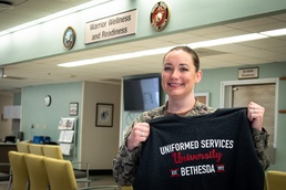 Cherry Point Nurse Departs to Earn PhD in Nursing Sciences