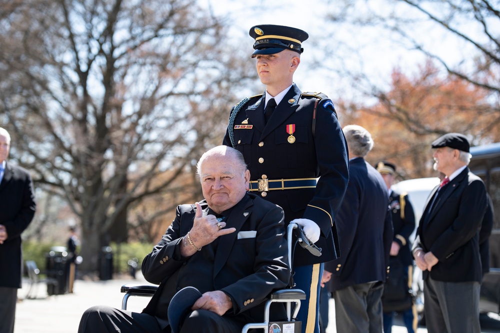 Medal of Honor Recipients Visit Arlington National Cemetery for National Medal of Honor Day