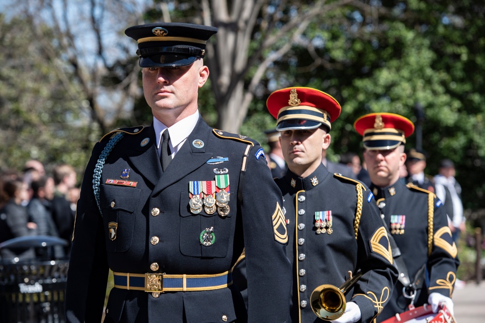 Medal of Honor Recipients Visit Arlington National Cemetery for National Medal of Honor Day