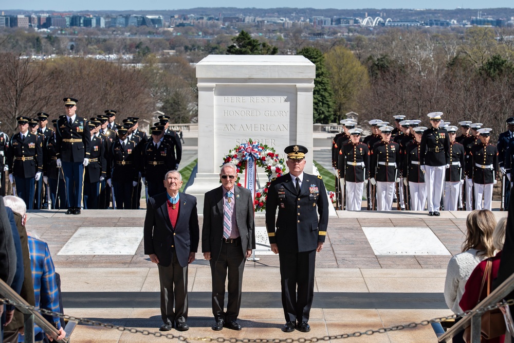 Medal of Honor Recipients Visit Arlington National Cemetery for National Medal of Honor Day