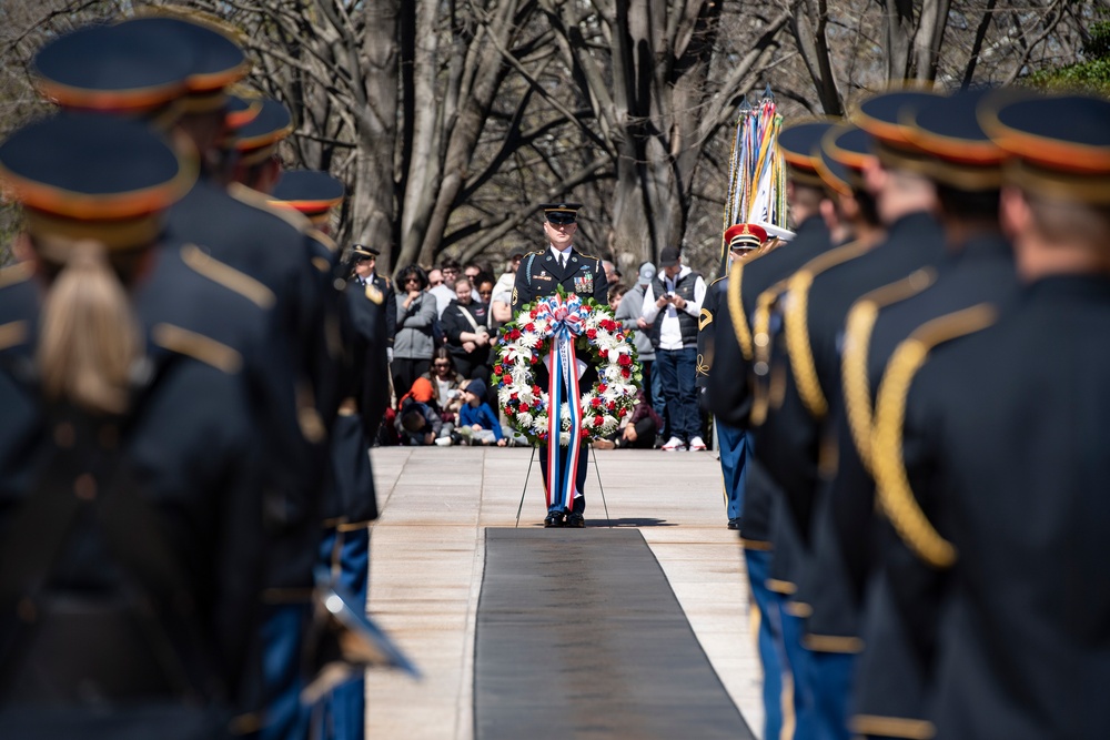 Medal of Honor Recipients Visit Arlington National Cemetery for National Medal of Honor Day