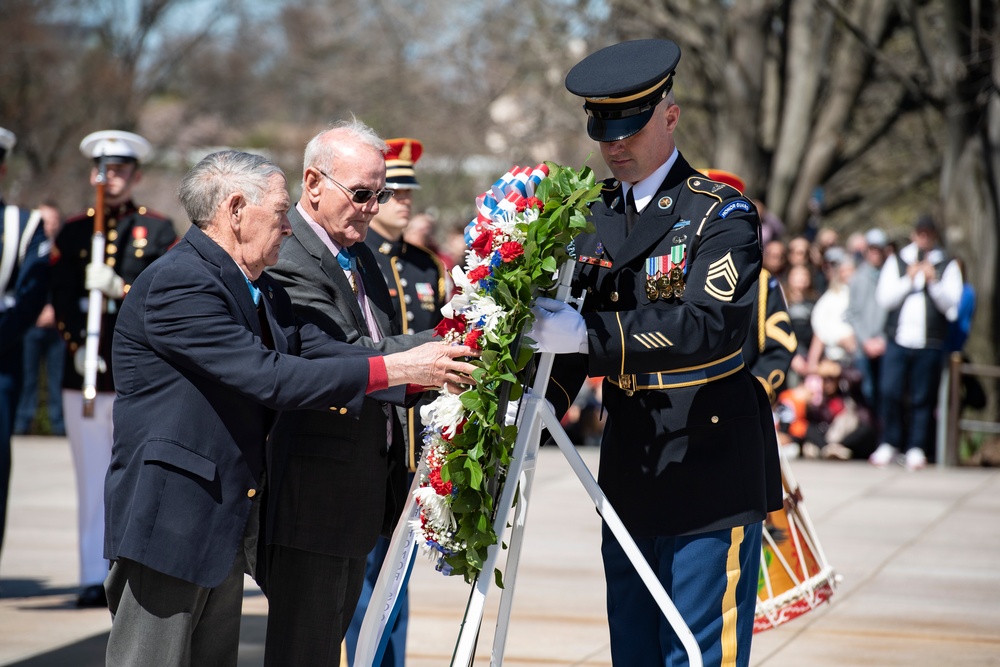 Medal of Honor Recipients Visit Arlington National Cemetery for National Medal of Honor Day