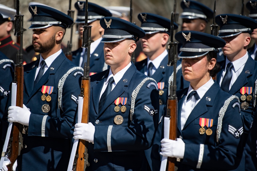 Medal of Honor Recipients Visit Arlington National Cemetery for National Medal of Honor Day