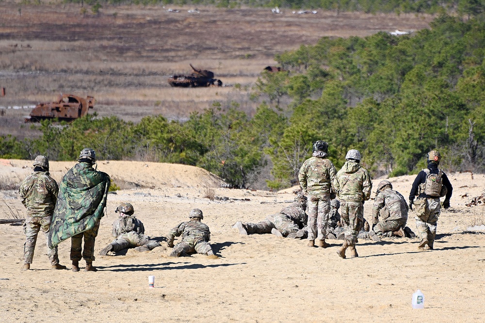 Joint Base McGuire-Dix-Lakehurst- 1st Battalion, 254th Regiment RANGE 59C Instructional Firearms Training. March 21, 2024