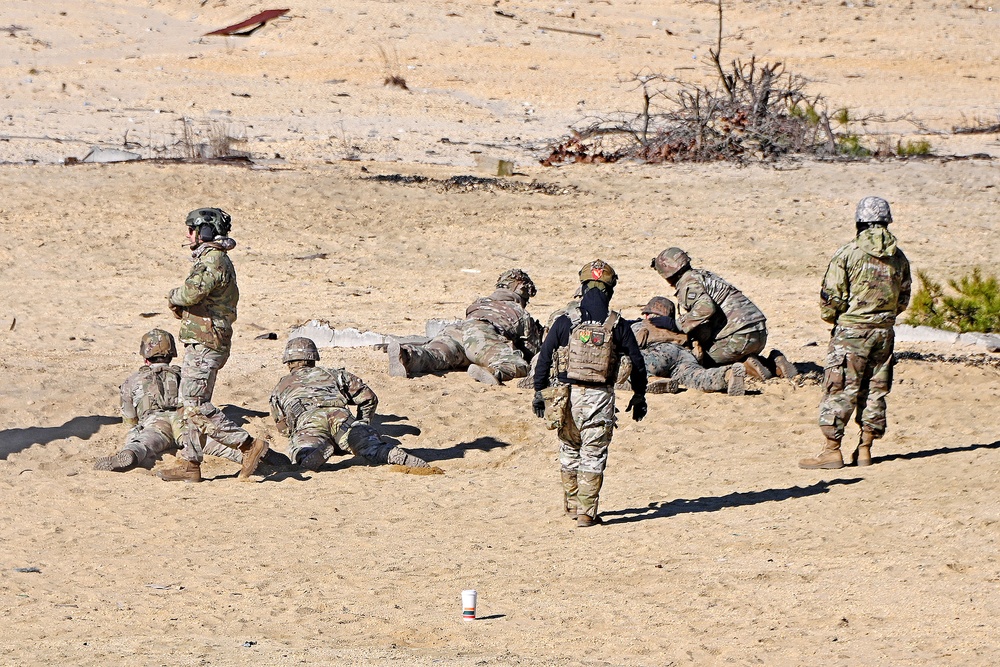 Joint Base McGuire-Dix-Lakehurst- 1st Battalion, 254th Regiment RANGE 59C Instructional Firearms Training. March 21, 2024