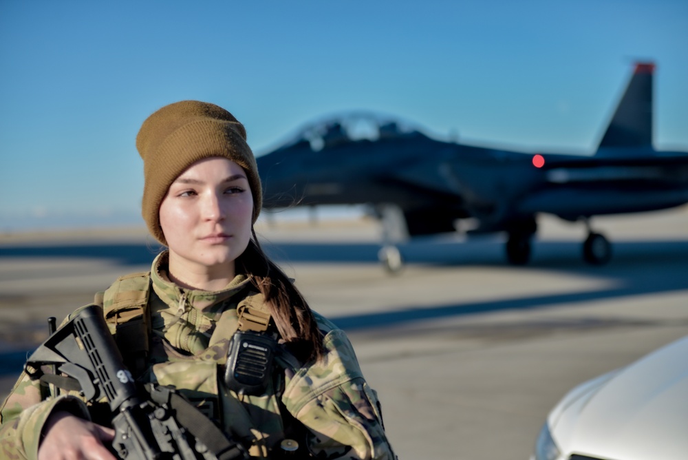366th Security Forces ensure secure flightline