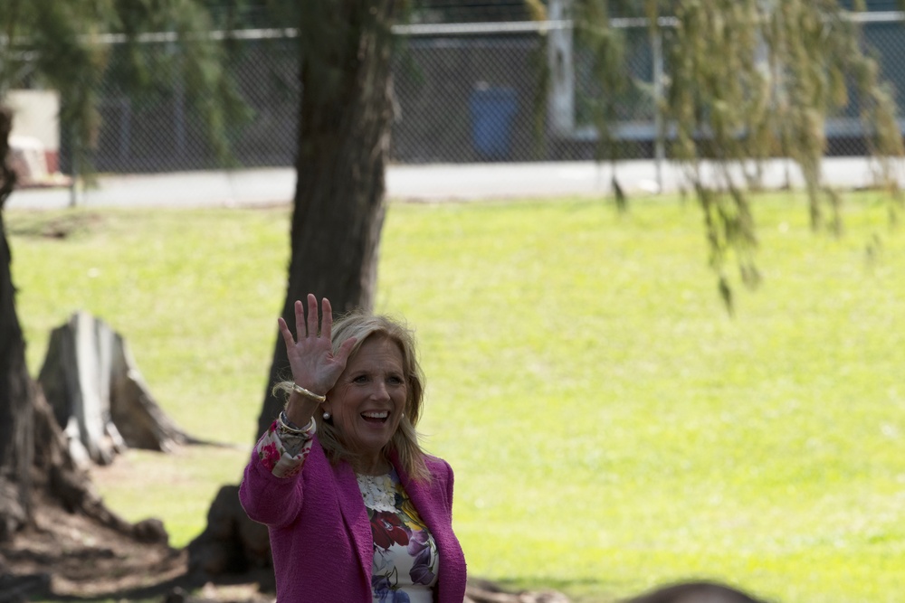 U.S. FLOTUS visits Puerto Rico