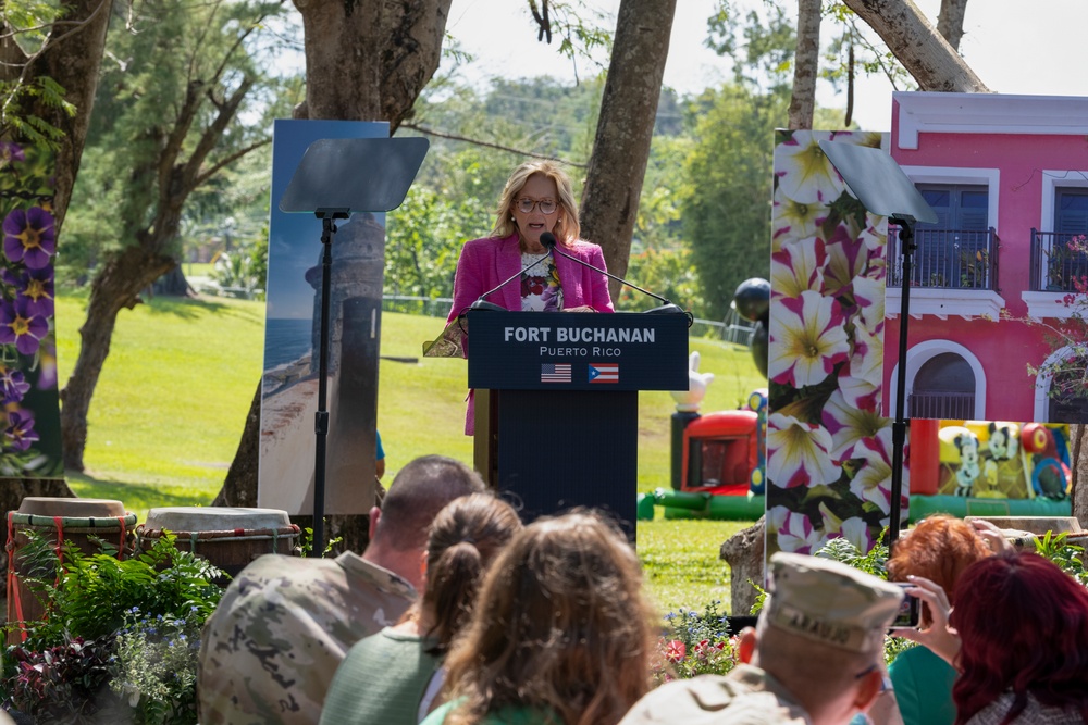 U.S. FLOTUS visits Puerto Rico