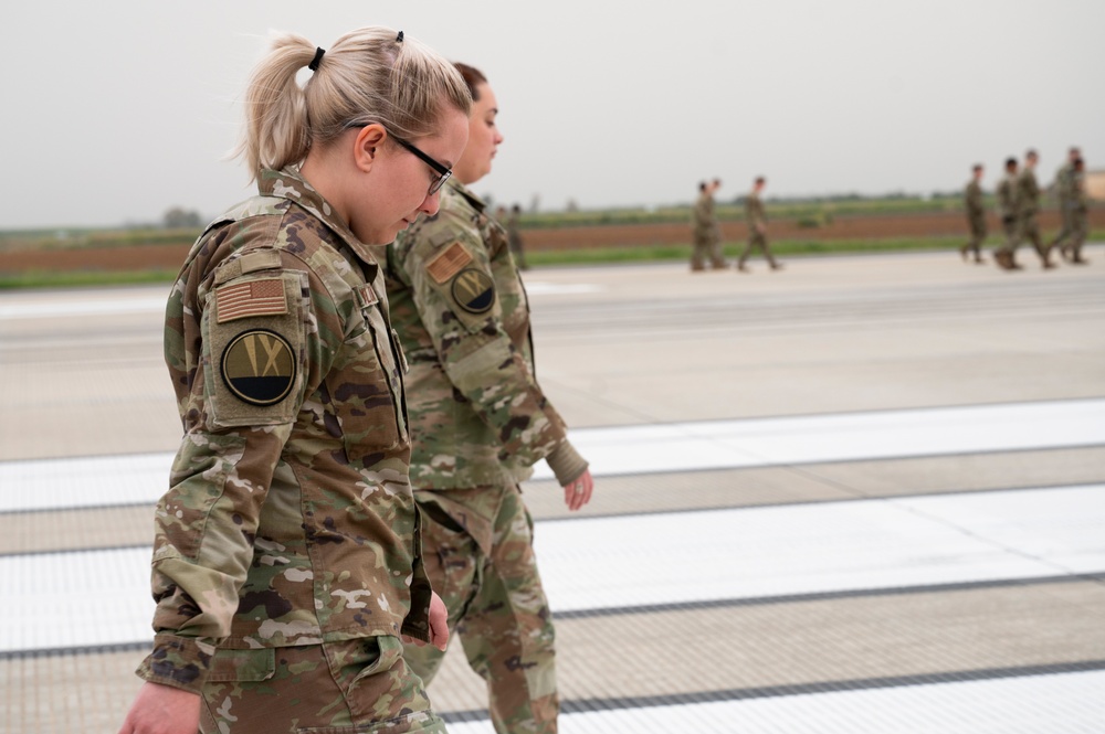 DVIDS - Images - 9th EBS conducts FOD walk [Image 4 of 5]