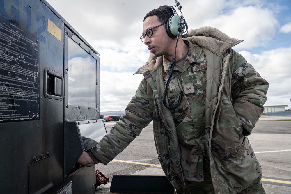 351st ARS supports Bomber Task Force Europe