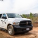 Park Ranger Vehicle on Duty in Forest Management Area