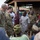 U.S. Army soldiers with the 91st Civil Affairs Battalion deployed with Special Operations Command Africa, conduct a civil engagement with Forces des Armées Beninoises members